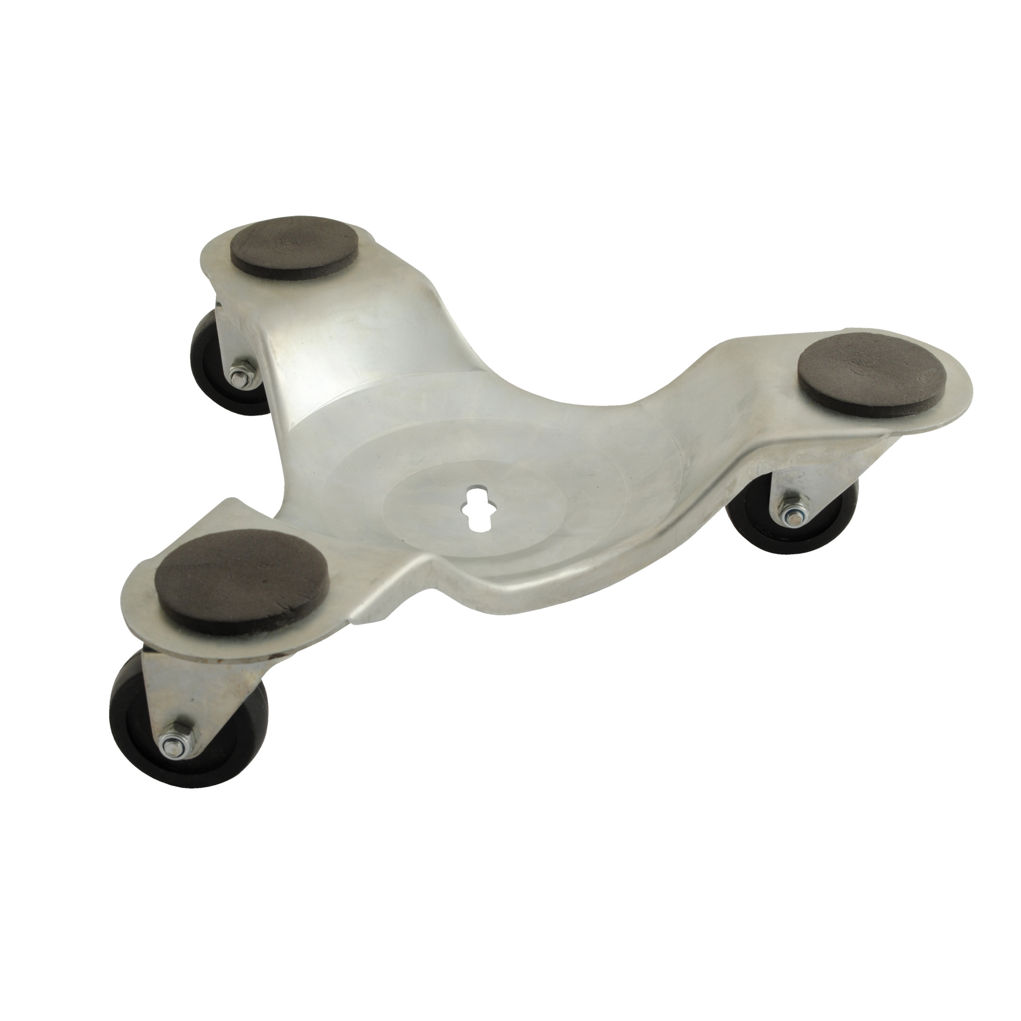 Vestil Steel Leg Dolly - 5.813in. x 6.375in., 300-Lb. Capacity, Swivel Casters, Model# LEG-D-12